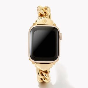 New in box - Kendra Scott Whitley Gold Chain Apple Watch/Samsung Watch Band M/L.